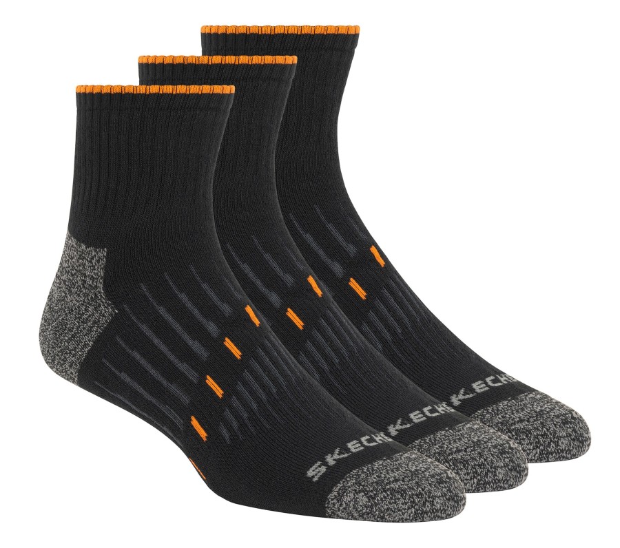 Damen SKECHERS Socken | 3 Pack Work Quarter Socks