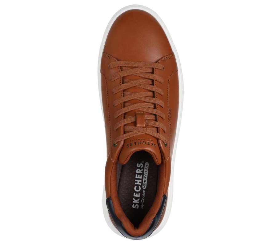 Herren SKECHERS Schnurer | Court Break - Suit Sneaker