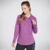 Damen SKECHERS Oberteile | Skechers Gowalk Harmony Stripe Hoodie