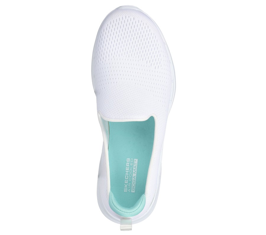 Damen SKECHERS Slip-Ons | Go Walk 6 - Ocean Splash