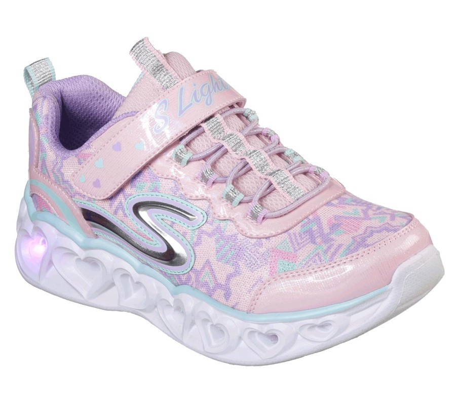 Kinder SKECHERS Sneaker Sportlich | S Lights: Heart Lights