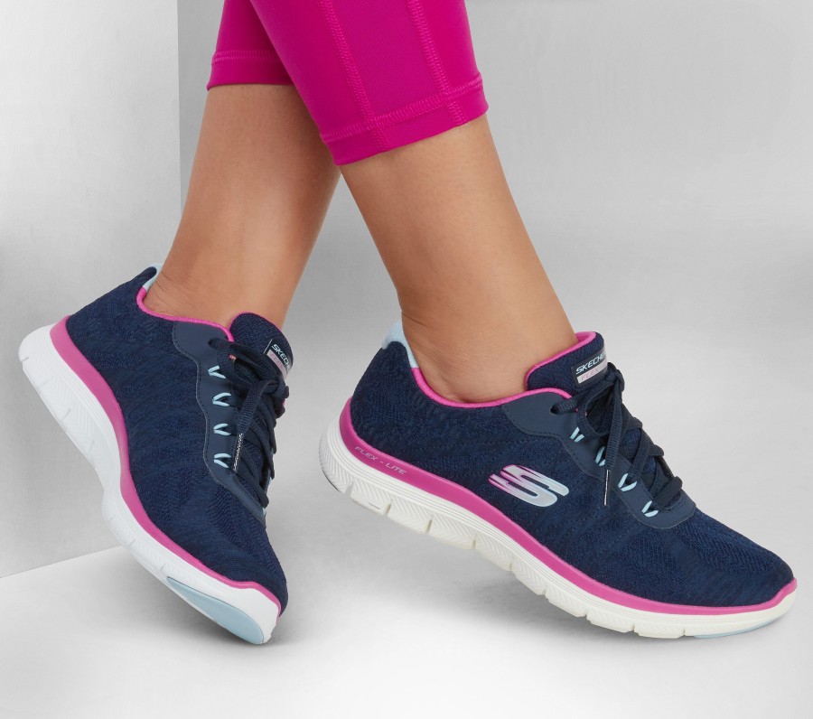 Damen SKECHERS Schnurer | Flex Appeal 4.0 - Fresh Move