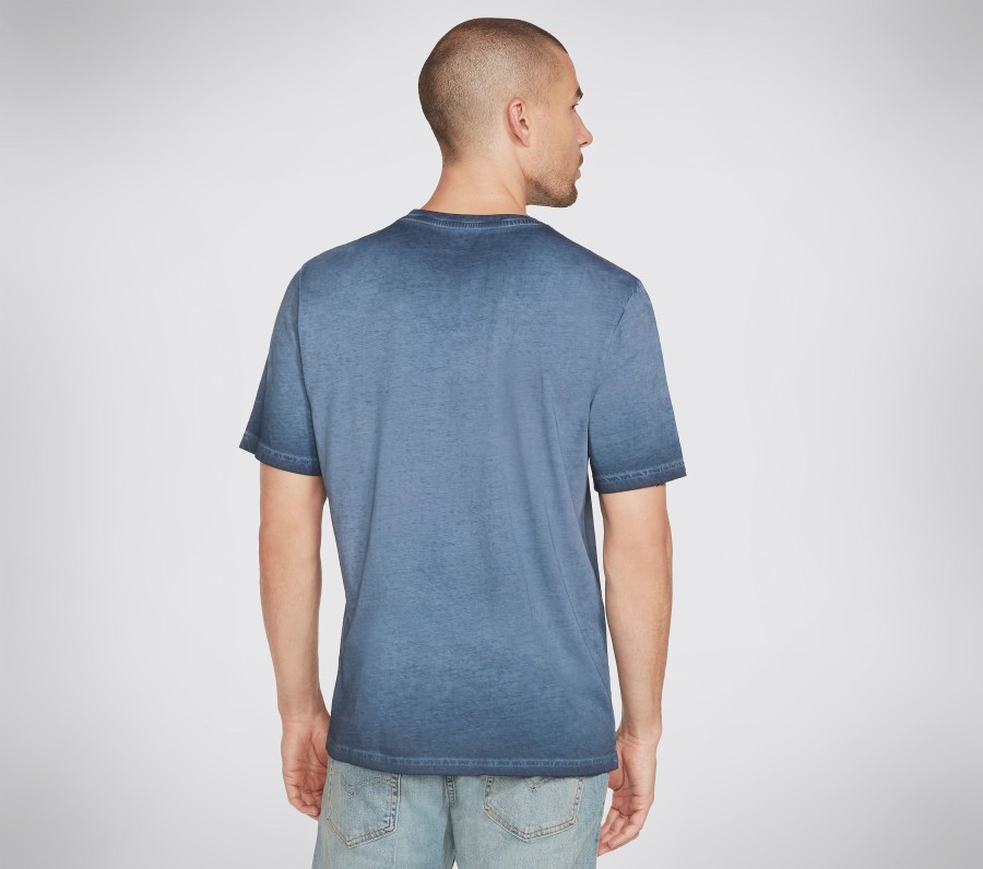 Herren SKECHERS Oberteile | Skechers Skech-Dye Americana 92 Tee Shirt