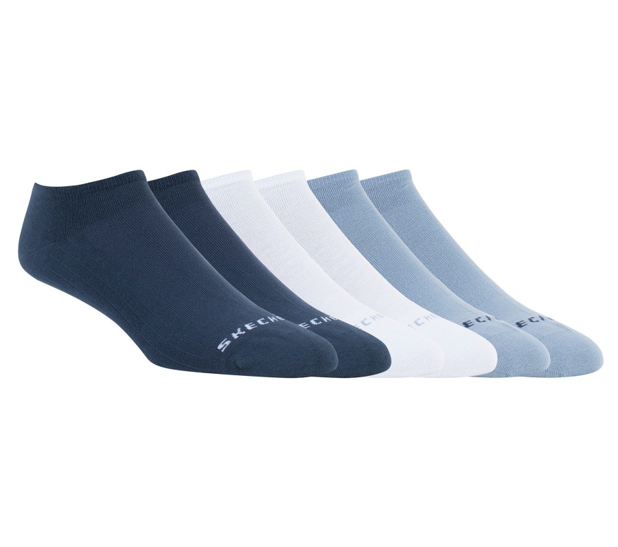 Bekleidung SKECHERS Accessoires | 6 Pack No Show Coolmax Socks