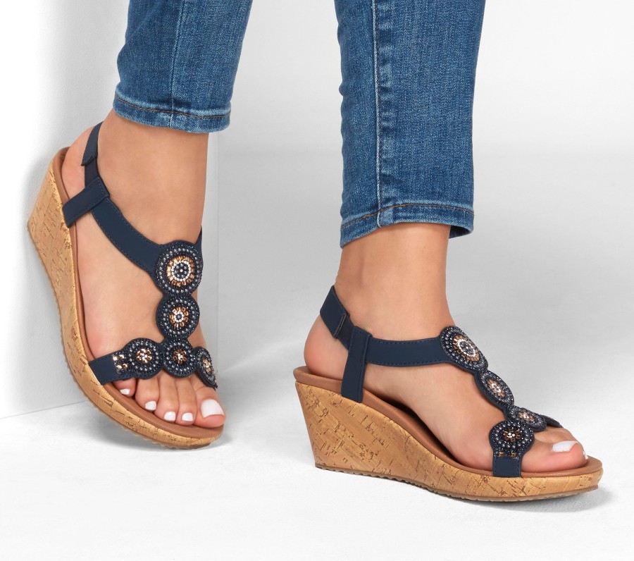 Damen SKECHERS Keilabsatz | Beverlee - Date Glam Sandal