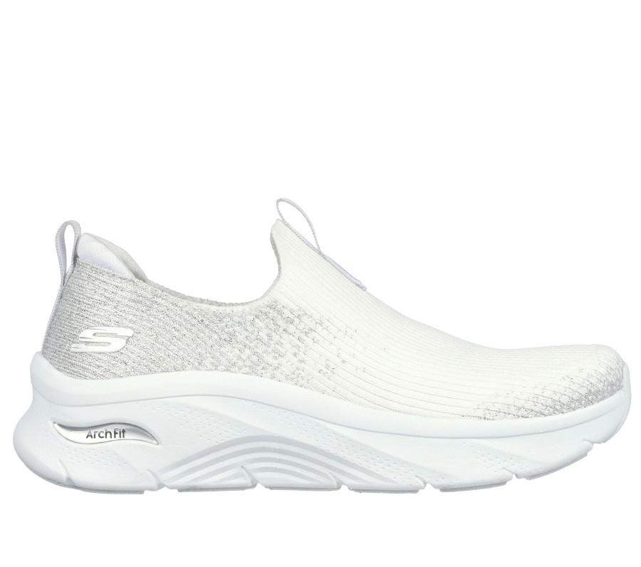 Damen SKECHERS Sneaker (Casual) | Relaxed Fit: Arch Fit D'Lux - Glimmer Dust