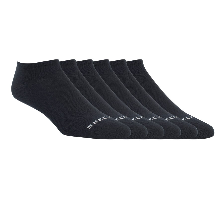 Damen SKECHERS Socken | 6 Pack No Show Coolmax Socks