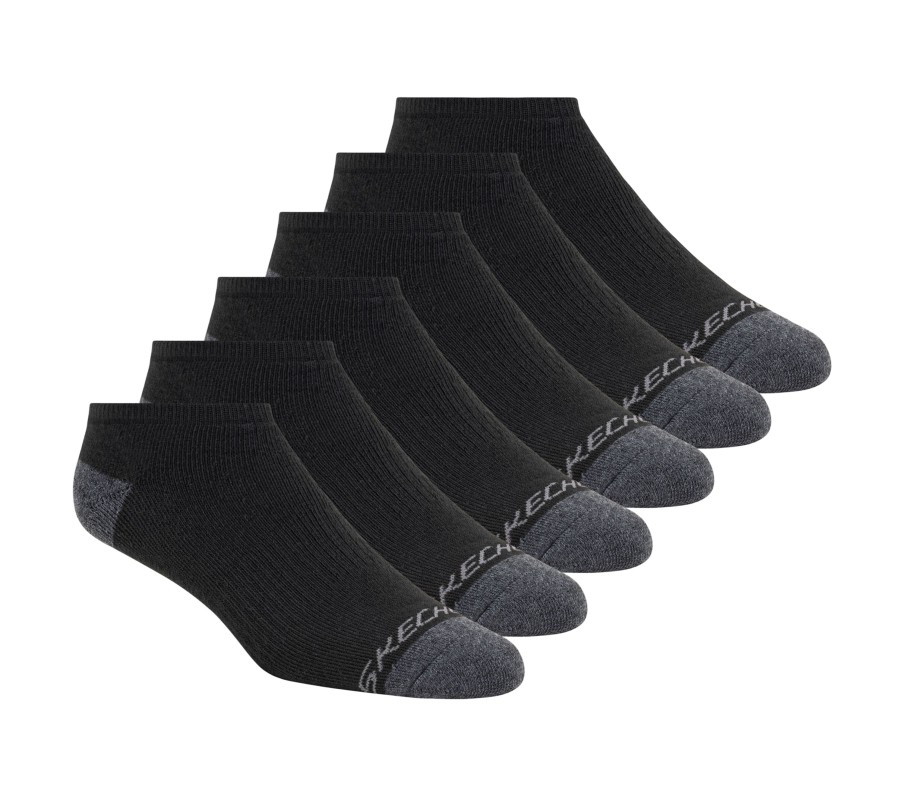 Bekleidung SKECHERS Accessoires | 6 Pack 360 Cushion No Show Socks