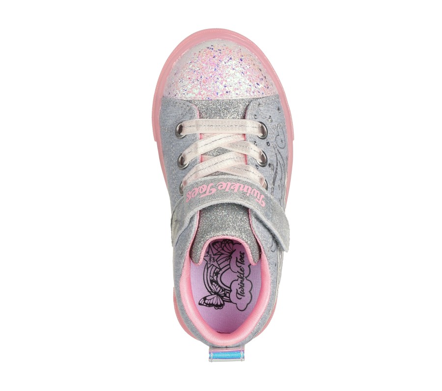 Kinder SKECHERS Slip-Ons | Twinkle Toes: Twinkle Sparks Ice - Heather Magic