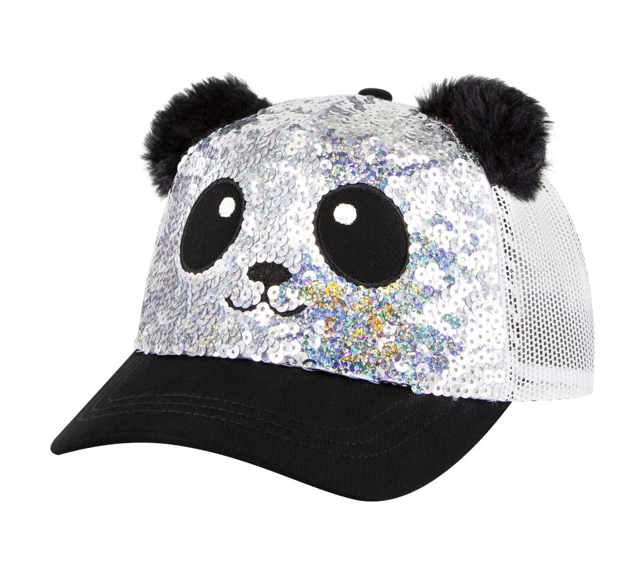 Damen SKECHERS Mutzen | Skechers Sequin Panda Hat