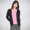 Damen SKECHERS Oberteile | Diamond Front-Zip Hoodie