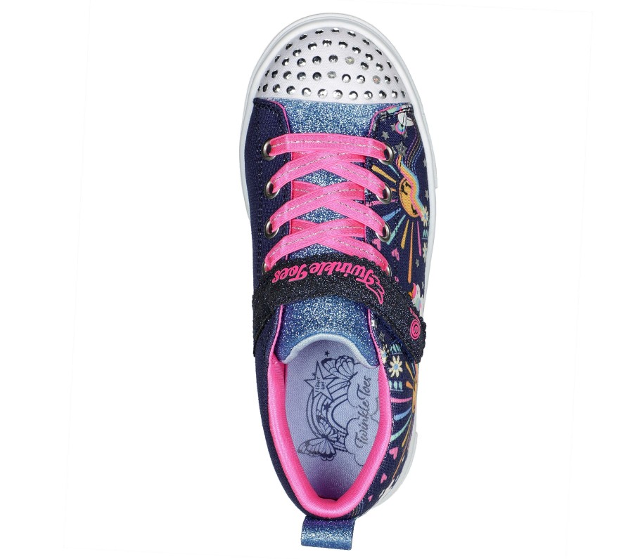 Kinder SKECHERS Schnurer | Twinkle Sparks - Unicorn Sunshine