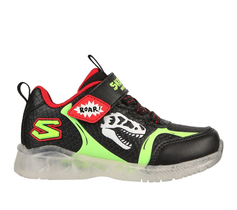 Kinder SKECHERS Light Up | S Lights: Illumi-Brights - Dino-Glo