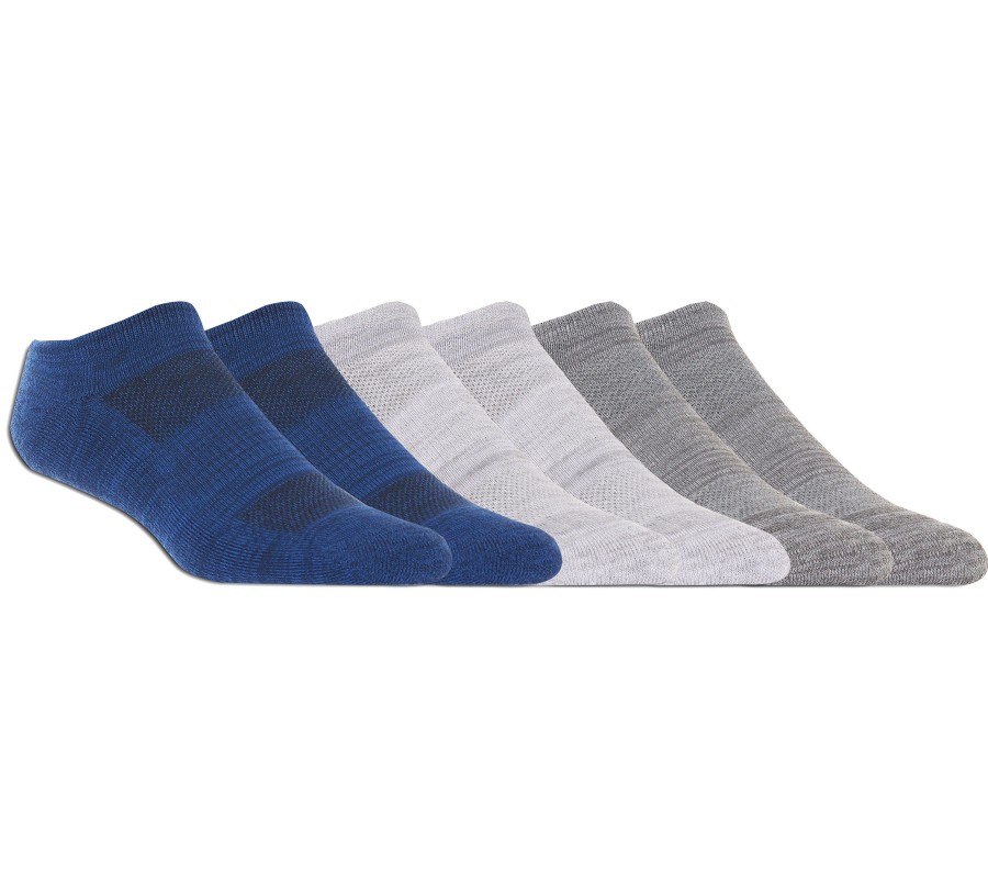 Bekleidung SKECHERS Accessoires | 6 Pack Half Terry Invisible Socks