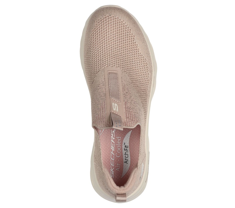 Damen SKECHERS Slip-Ons | Arch Fit Glide-Step - Dazzling Step