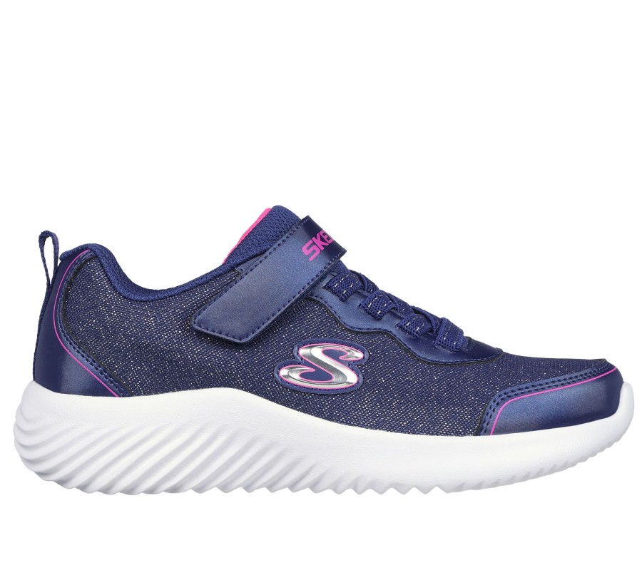 Kinder SKECHERS Slip-Ons | Bounder - Girly Groove