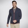 Herren SKECHERS Oberteile | The Hoodless Hoodie Ottoman Jacket