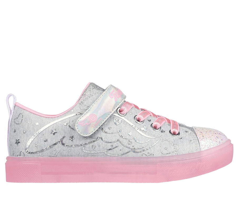 Kinder SKECHERS Slip-Ons | Twinkle Toes: Twinkle Sparks Ice - Heather Magic