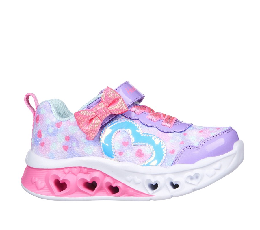 Kinder SKECHERS Slip-Ons | Flutter Heart Lights - Kind Spirit