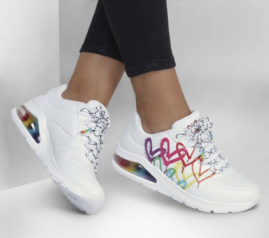 Damen SKECHERS Schnurer | Jgoldcrown: Uno 2 - Floating Love