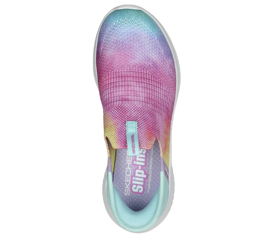 Kinder SKECHERS Slip-Ons | Skechers Slip-Ins: Ultra Flex 3.0 - Pastel Clouds