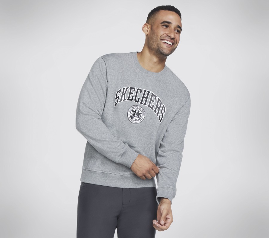 Herren SKECHERS Oberteile | Skech-Sweats Delta Crew