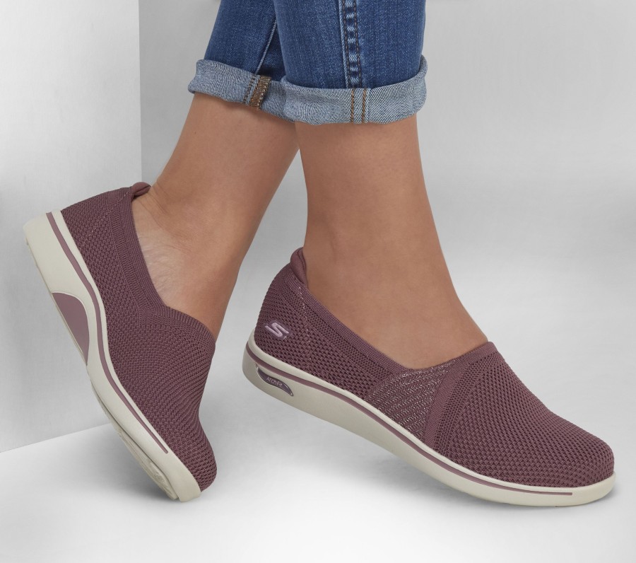 Damen SKECHERS Slip-Ons | Arch Fit Uplift - Celeste