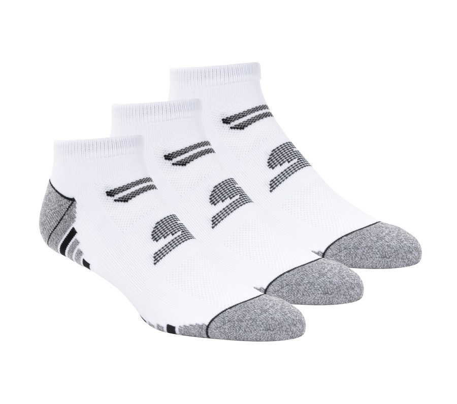 Bekleidung SKECHERS Accessoires | 3 Pack Half Terry No Show Socks