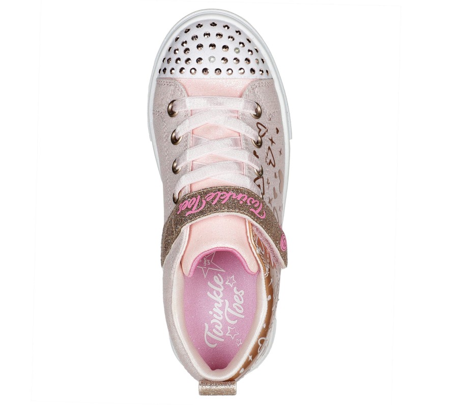 Kinder SKECHERS Schnurer | Twinkle Toes: Twinkle Sparks - Heather Charm