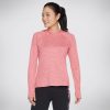 Damen SKECHERS Oberteile | Godri Swift Hooded Long Sleeve