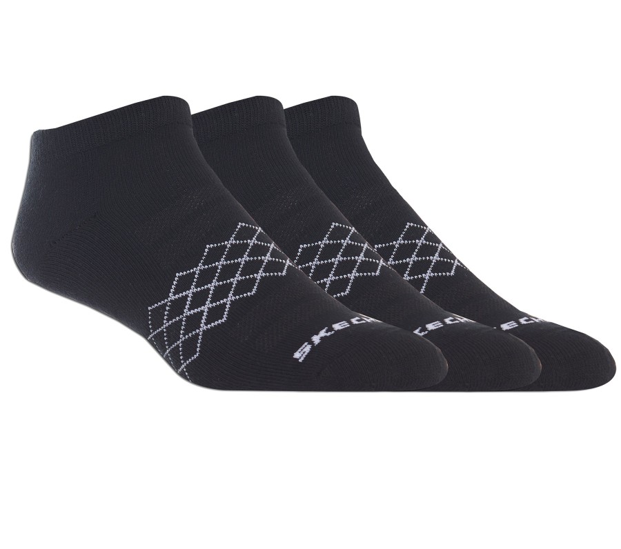 Damen SKECHERS Socken | 3 Pack Low Cut Diamond Arch Socks