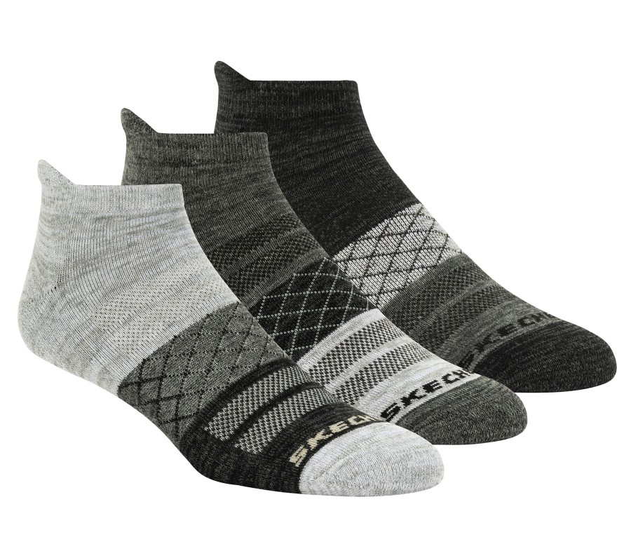 Damen SKECHERS Socken | 3 Pack Diamond Arch Socks