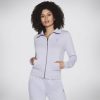 Damen SKECHERS Oberteile | The Hoodless Hoodie Diamond Jacket