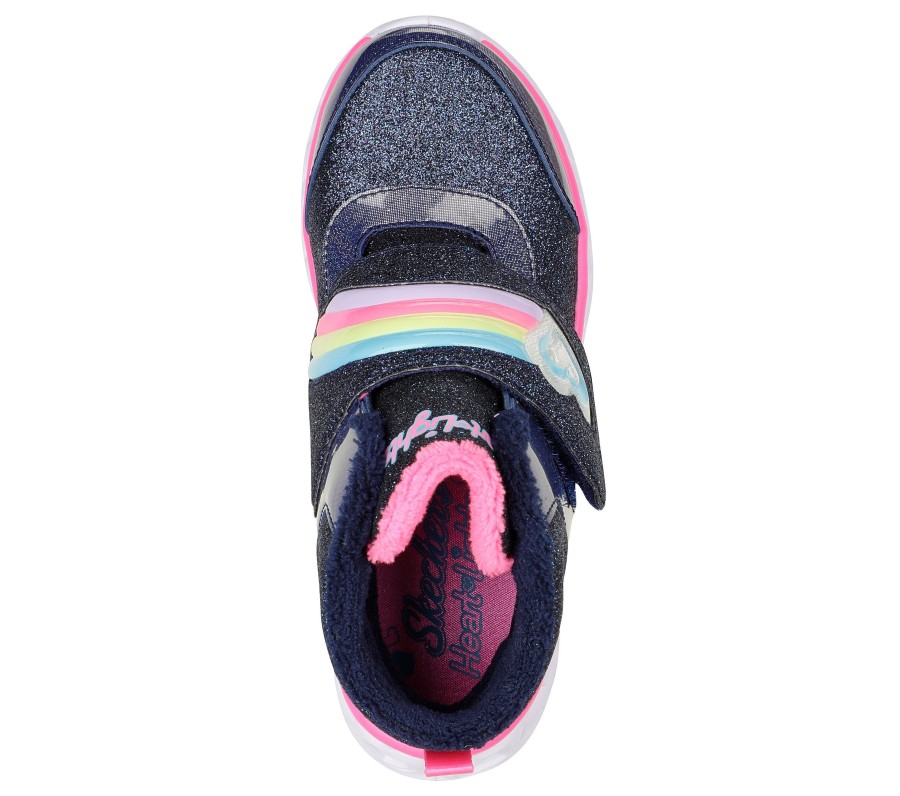 Kinder SKECHERS Stiefel | S-Lights: Heart Lights - Brilliant Rainbow