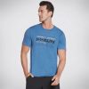 Herren SKECHERS Oberteile | Skechers Apparel Don'T Stop Go Run Tee