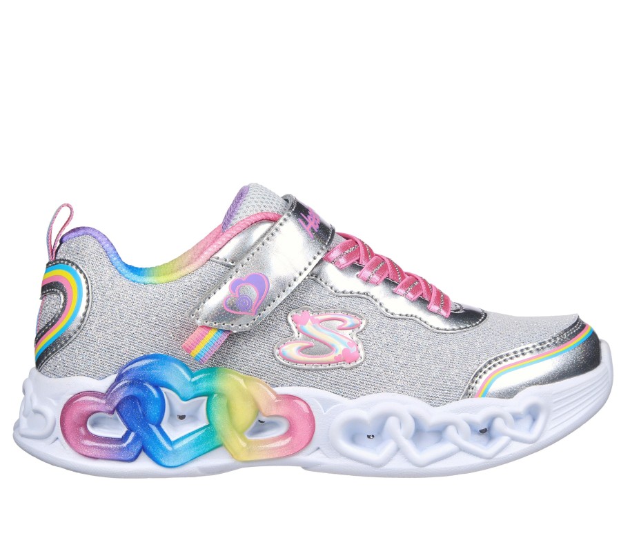 Kinder SKECHERS Slip-Ons | Infinite Heart Lights - Love Prism