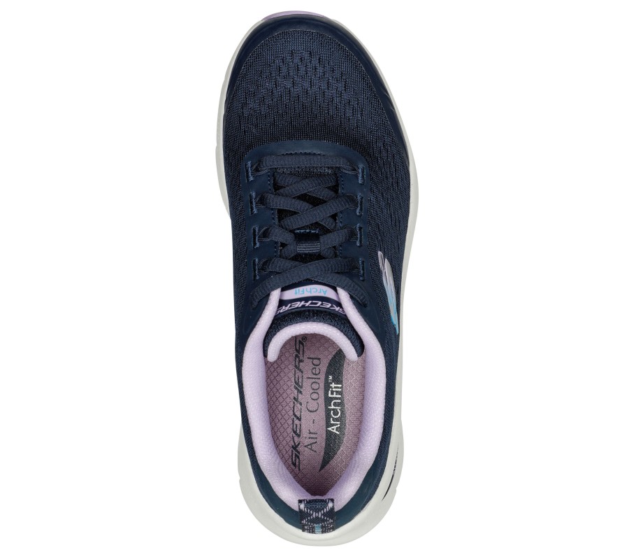 Damen SKECHERS Sneaker (Sportlich) | Relaxed Fit: Arch Fit D'Lux - Cozy Path