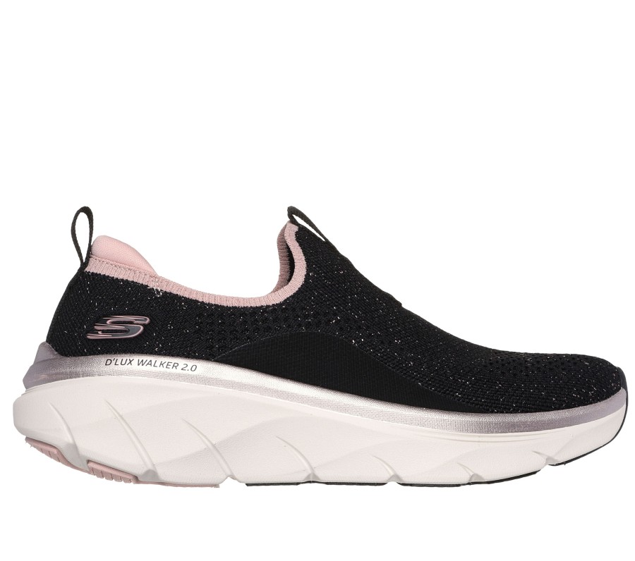 Damen SKECHERS Slip-Ons | Relaxed Fit: D'Lux Walker 2.0 - Sparkle Forever