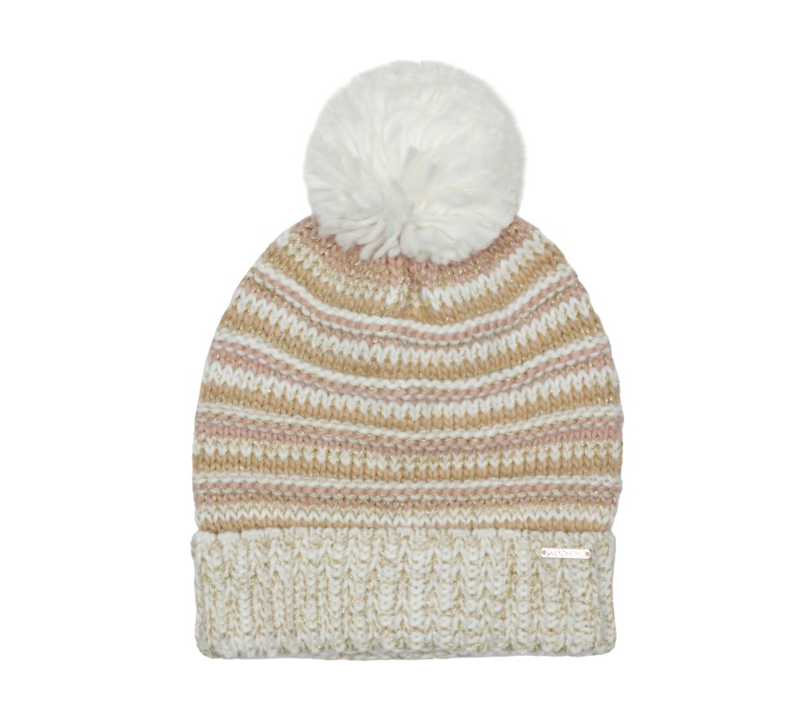 Bekleidung SKECHERS Winterbekleidung | Textured Stripe Chunk Beanie