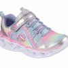 Kinder SKECHERS Light Up | S Lights: Heart Lights - Rainbow Lux