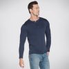 Herren SKECHERS Oberteile | Skechers Apparel Goknit Pique Henley