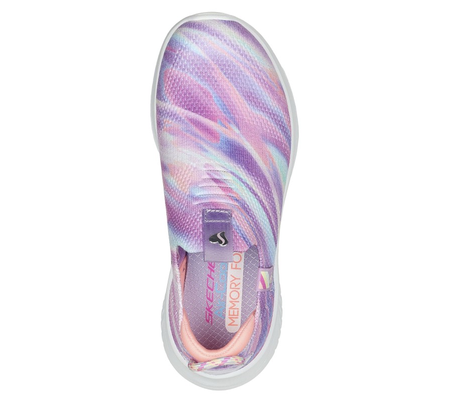 Kinder SKECHERS Slip-Ons | Ultra Flex 3.0 - Color Me Sleek