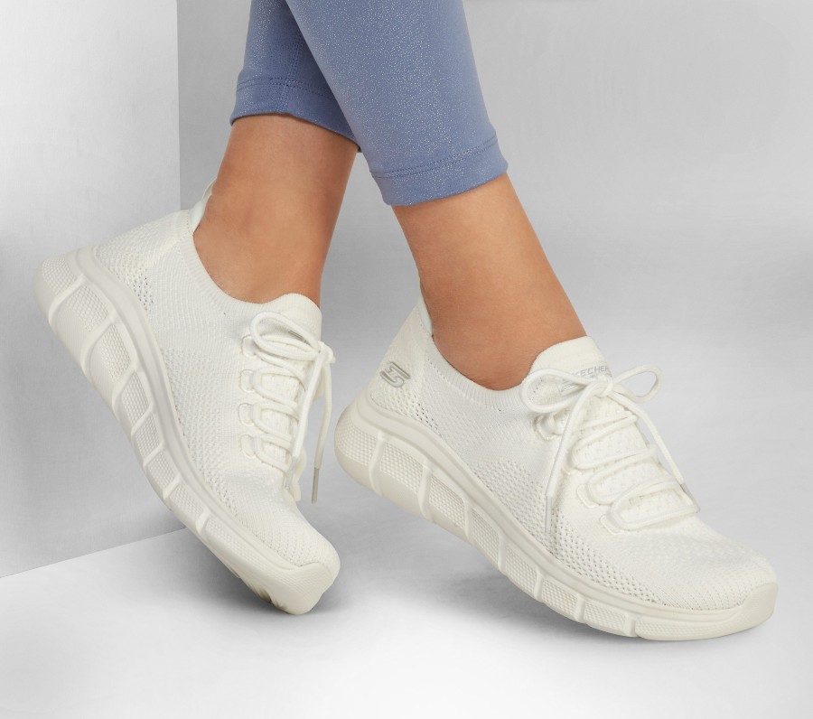 Damen SKECHERS Slip-Ons | Skechers Bobs Sport B Flex - Color Connect