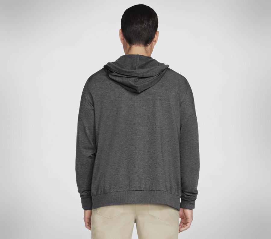 Herren SKECHERS Oberteile | Skech-Knits Ultra Go Full Zip Hoodie