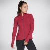 Damen SKECHERS Oberteile | Skechers Go Walk Mesh Jacket