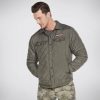 Herren SKECHERS Oberteile | Skechers Apparel Chill Out Quilted Jacket