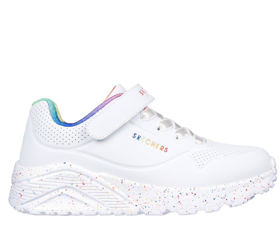 Kinder SKECHERS Sneaker Casual | Uno Lite - Rainbow Specks