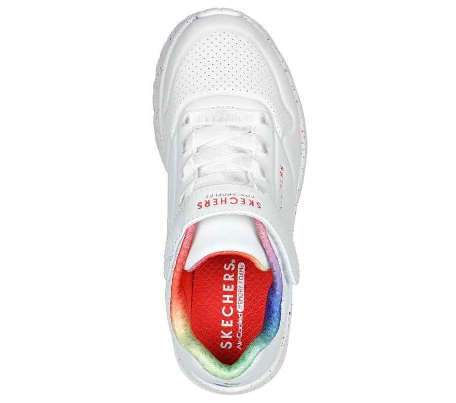 Kinder SKECHERS Sneaker Casual | Uno Lite - Rainbow Specks