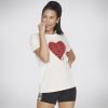 Damen SKECHERS Oberteile | Dvf: Diane Heart Tee