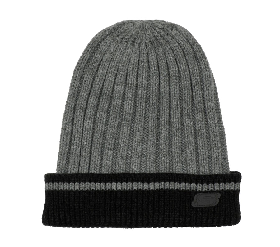 Bekleidung SKECHERS Winterbekleidung | Rib Knit Beanie Hat